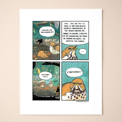 Podophobia Comic Print