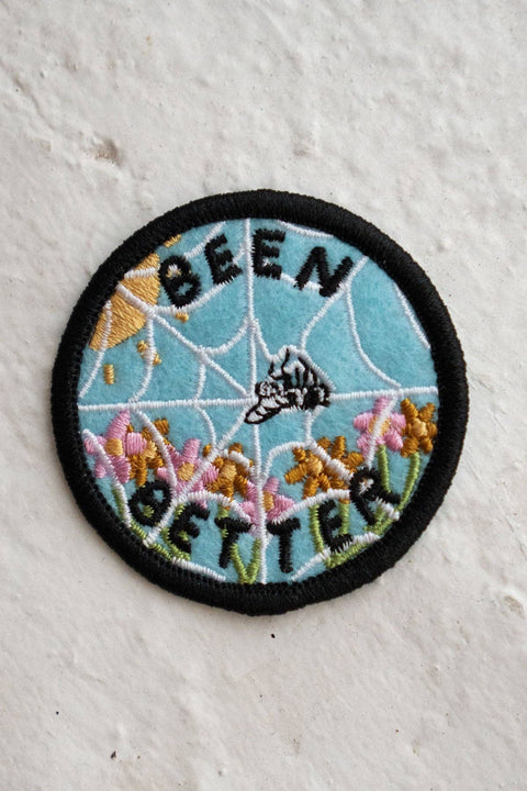 Been Better (Spiderweb) Felt Sticky Patch