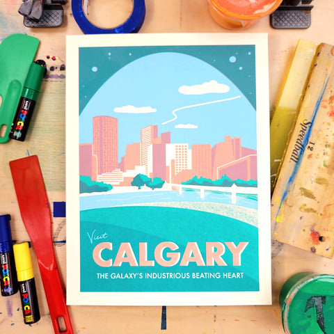 Calgary Screen Print