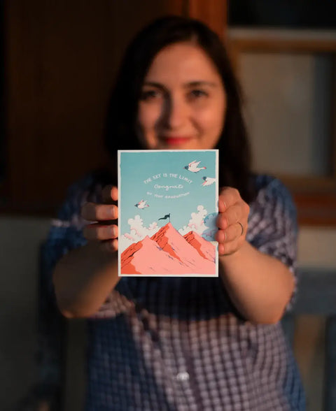 Sky Is The Limit Graduation Card