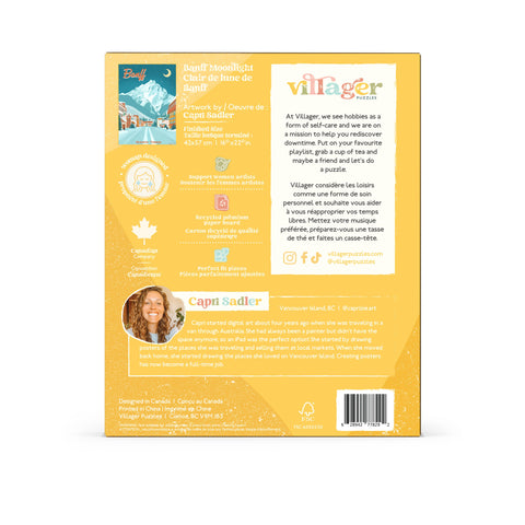 Banff Moonlight 500-Piece Puzzle