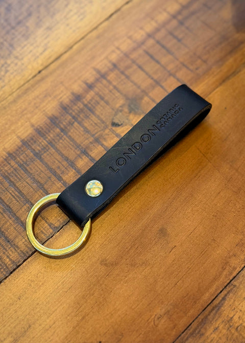 London Leather Key Loop
