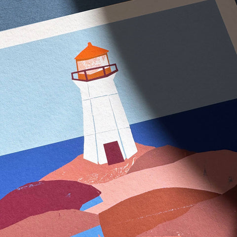 Peggy’s Cove Lighthouse Print