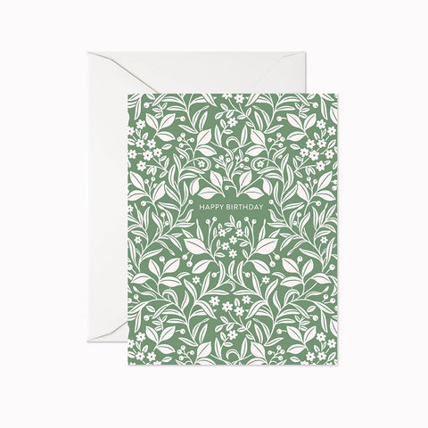 Meadowlace Birthday Card