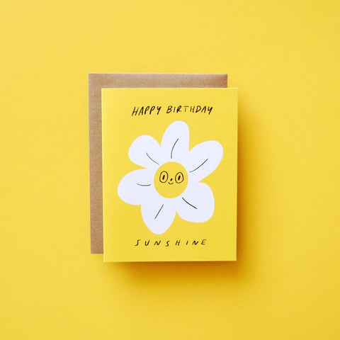 Sunshine Birthday Card