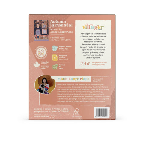 Autumn in Montreal 1000 Piece Puzzle