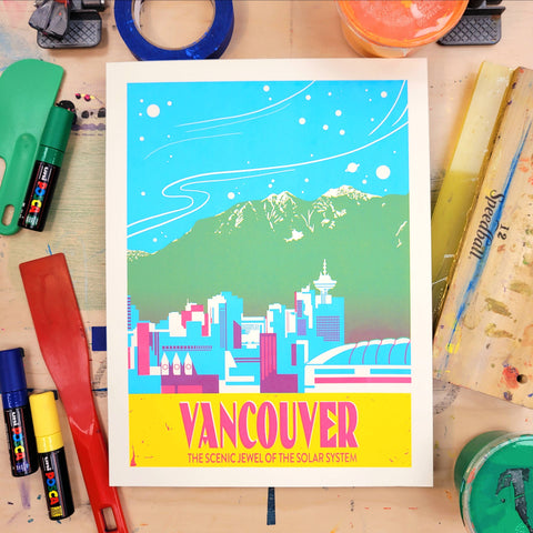 Vancouver Screen Print