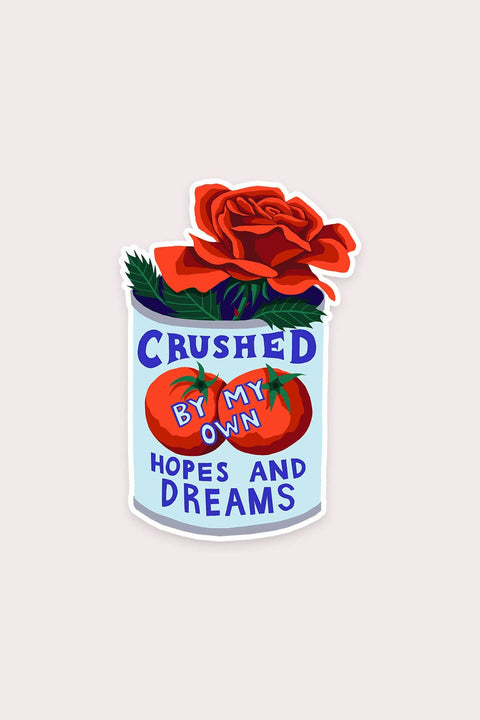 Crushed Sticker