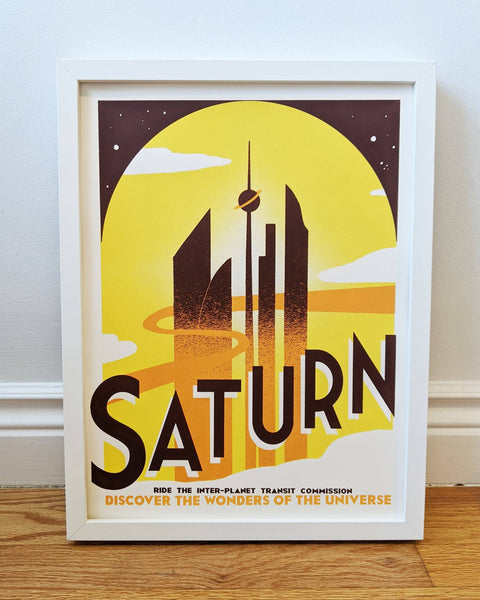 Saturn Screen Print
