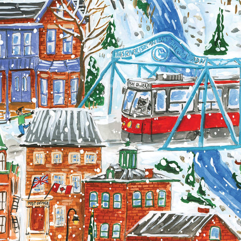 Snow Day in Toronto 1000-Piece Puzzle