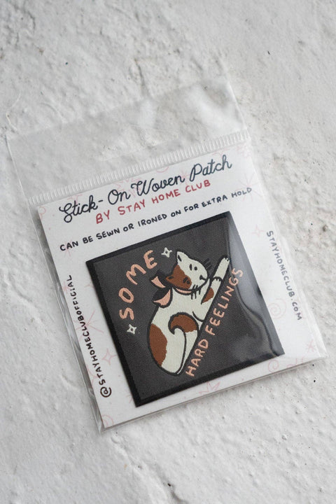 Some Hard Feelings Woven Sticky Patch
