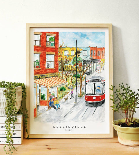 Toronto Leslieville Print