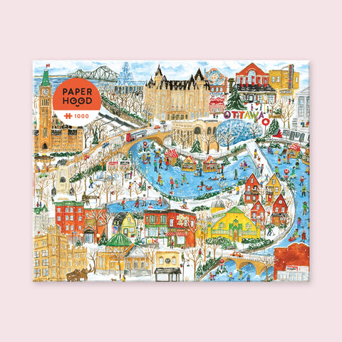 Ottawa Rideau Canal 1000-Piece Puzzle