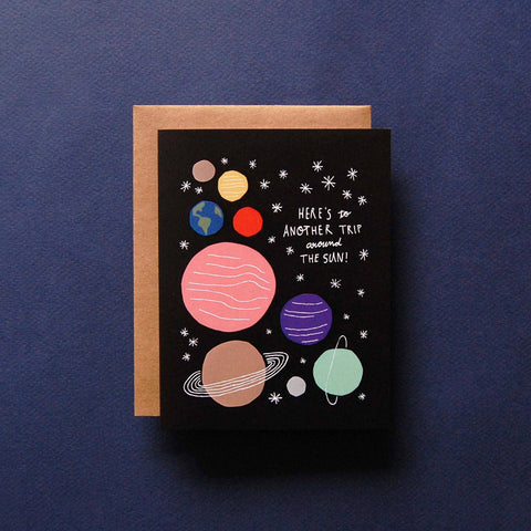 Around the Sun Card