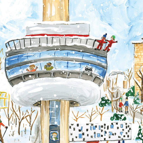 Snow Day in Toronto 1000-Piece Puzzle