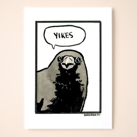 Yikes Comic Print