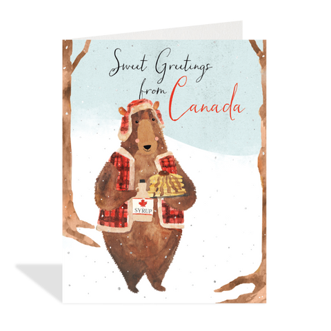 Canada Bear Card