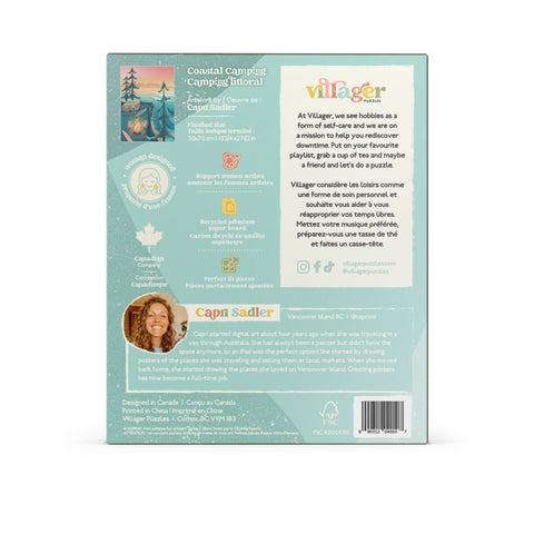 Coastal Camping 1000-Piece Puzzle