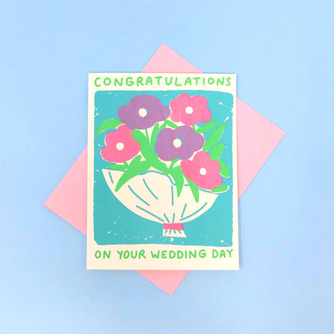 Congratulations On Your Wedding Day Card