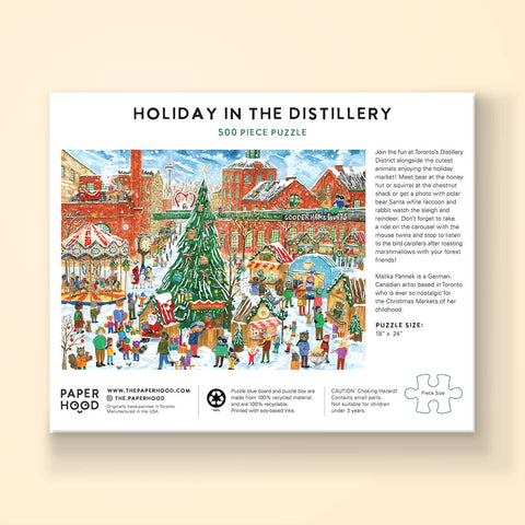 Toronto Distillery Holiday 500-Piece Puzzle