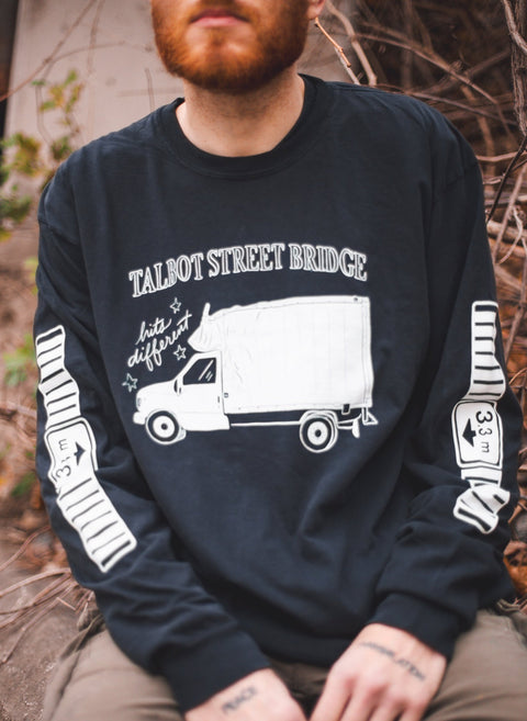 Talbot St Bridge Hits Different Long Sleeve Tee