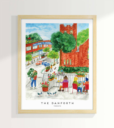 Toronto's The Danforth Print