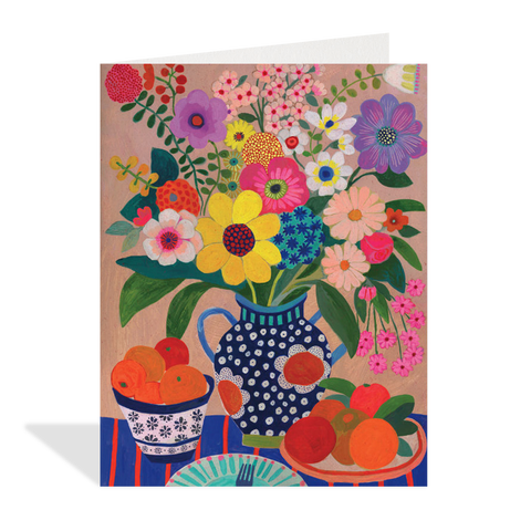 Table Vase Card