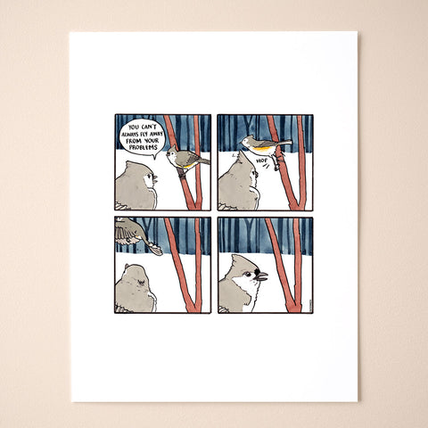 Problems Comic Print