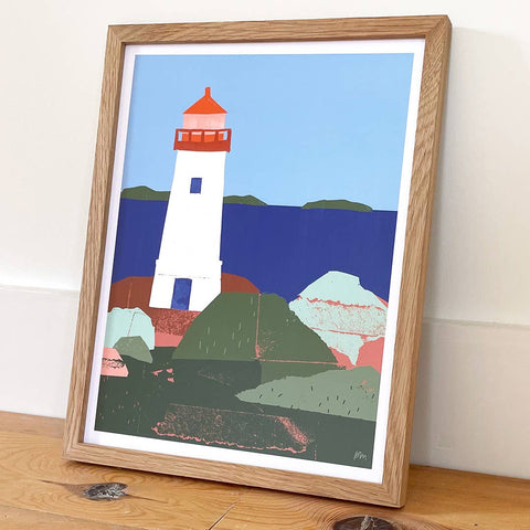 Louisbourg Lighthouse Print