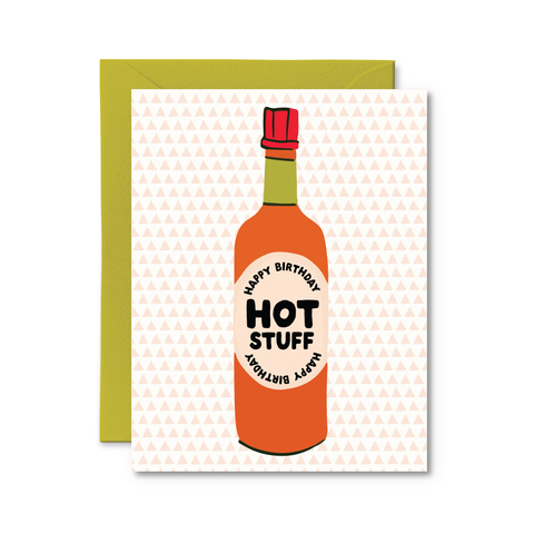 Happy Birthday Hot Stuff Card