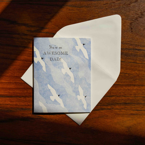 Flock Father's Day Card