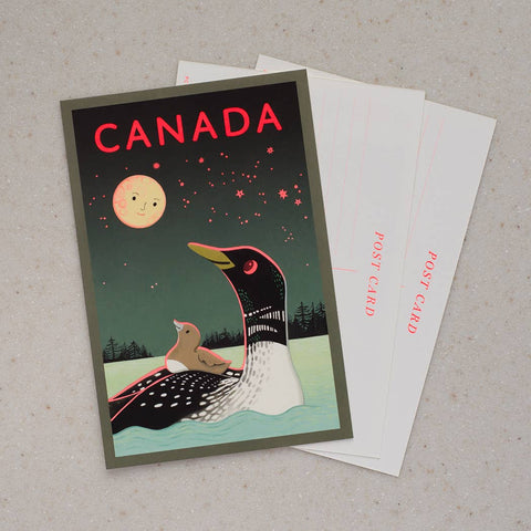 Loon of Canada Postcard