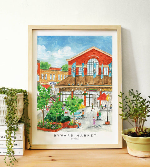 Ottawa's Byward Market Summer Print
