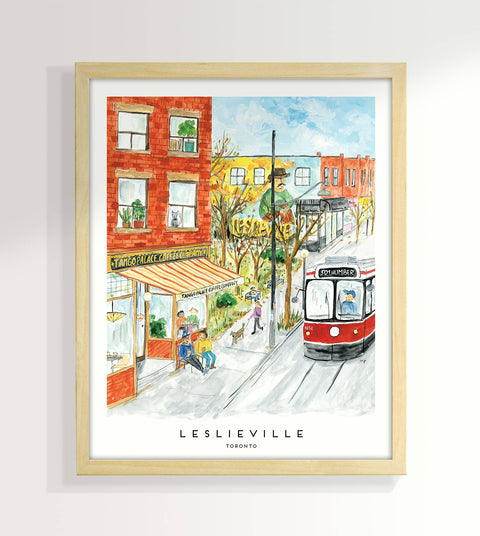 Toronto Leslieville Print