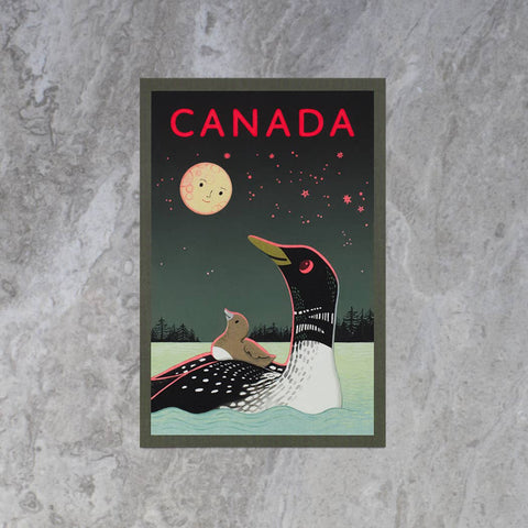 Loon of Canada Postcard