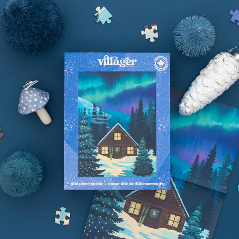 Northern Cabin 500-Piece Puzzle