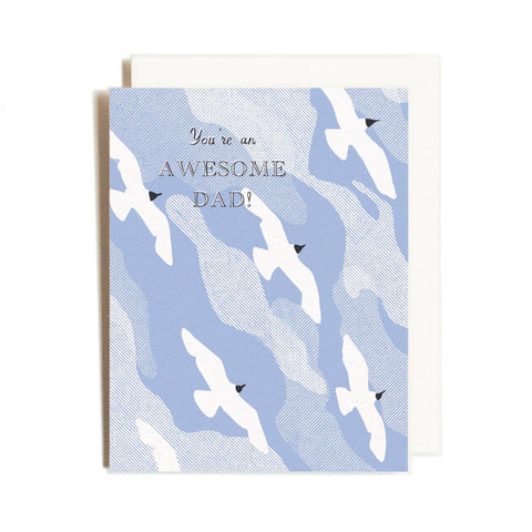 Flock Father's Day Card