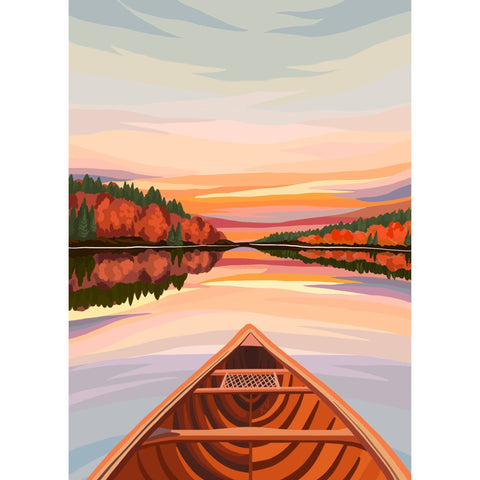 Canoeing at Dawn 500-Piece Puzzle