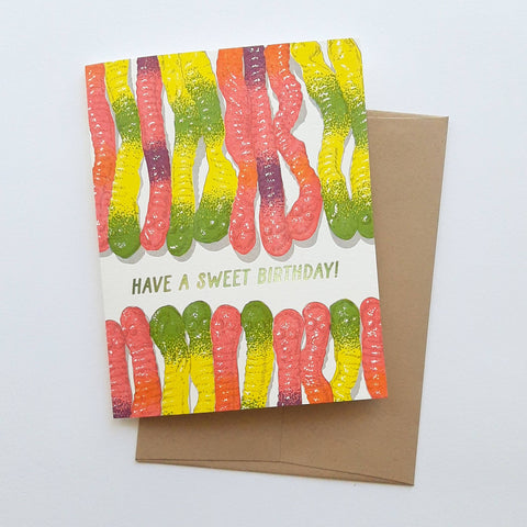 Gummy Sweet Birthday Card