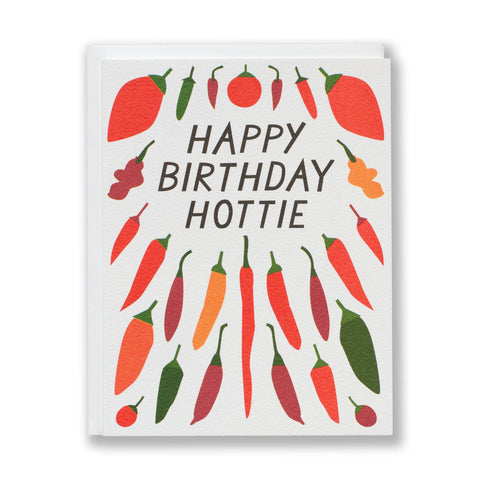 Happy Birthday Hottie Card