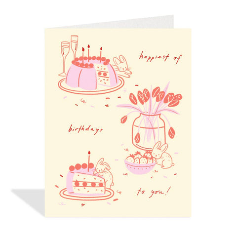 Bunny Cake Card