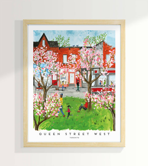 Toronto's Queen Street West Print