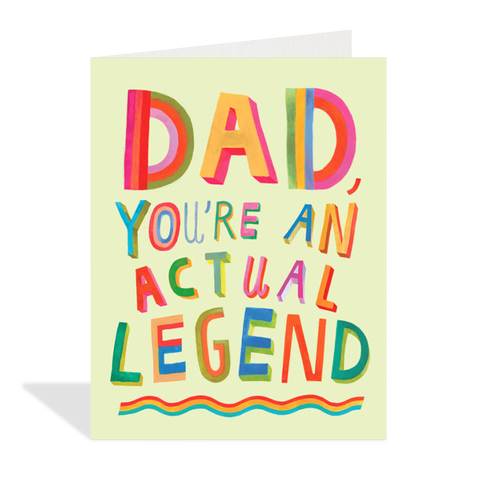 Legend Dad Card