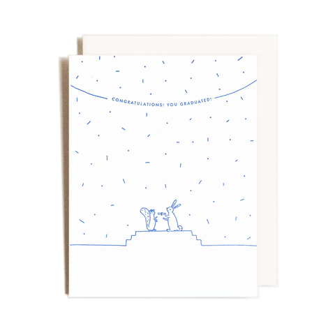 Grad Squirrel Card