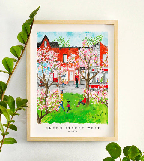 Toronto's Queen Street West Print