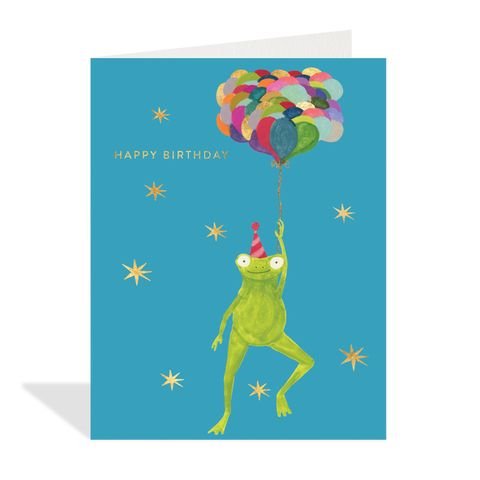 Birthday Frog Card