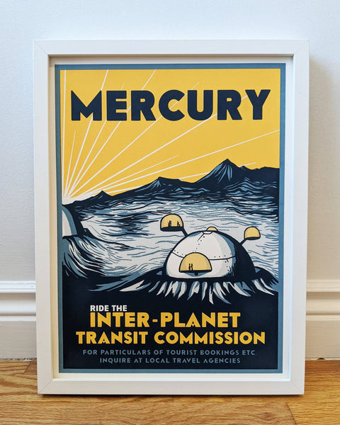 Mercury Screen Print
