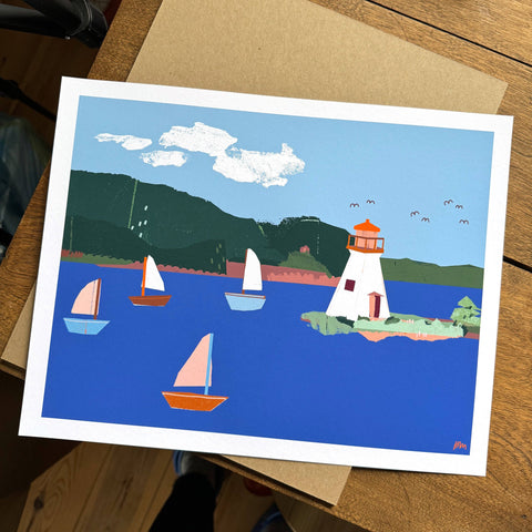 Kidston Island Lighthouse Print
