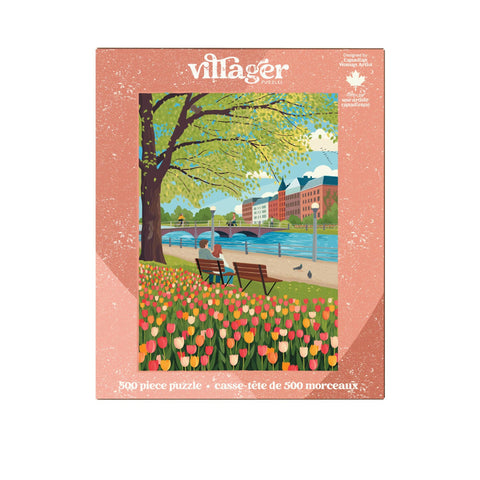 Tulip Season 500-Piece Puzzle