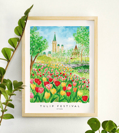 Ottawa's Tulip Festival Print